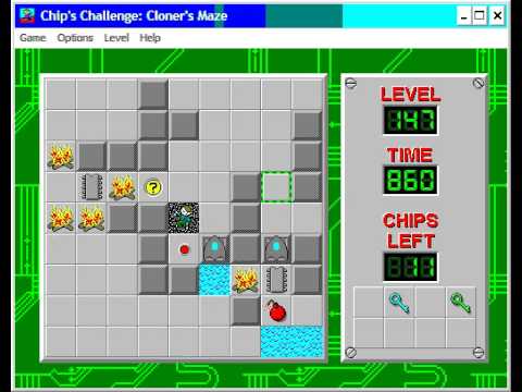 CCLP2 level 147 solution - 781 seconds