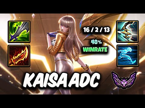 Kaisa vs Jinx ADC ( 16/2/13 ) - Korea Master Patch 25.13 ✅