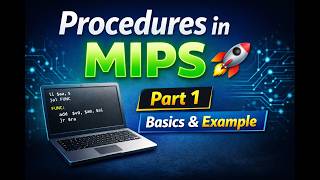 MIPS Procedures for Beginners 🚀 (Part 1) | Beginner to Practice