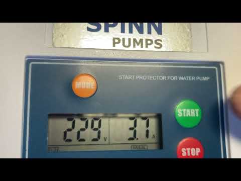 230V single phase auto pump controller, connection and calibration. MA-2