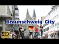 4k Germany City Braunschweig 🇩🇪  [Brunswick] 4k 60fps Walk in Tour III 2023