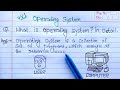 What Is Operating System Full Explanation Introduction To Operating System