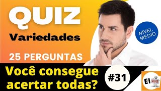 QUIZ DE VARIEDADES #31 