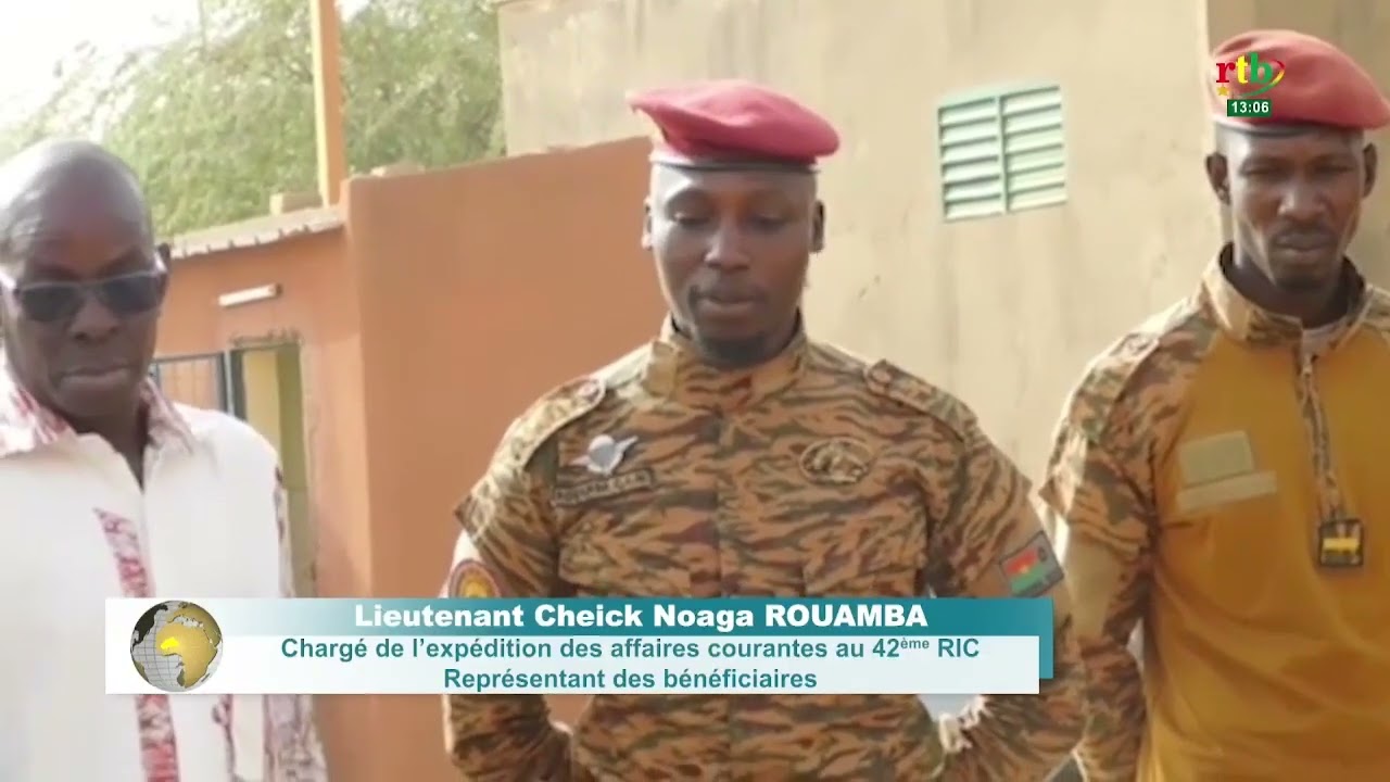 Le PDS de Gorom-Gorom fait don de matériel de nécessité aux Forces combattantes de la localité