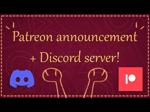Patreon Announcement + Discord server!!