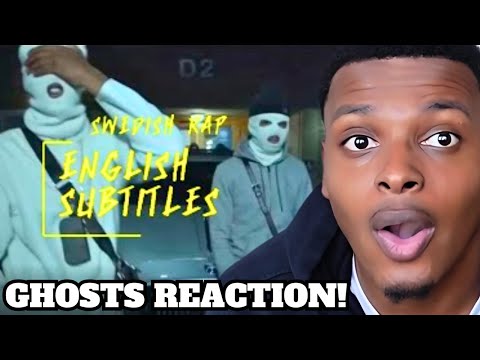 American Reacts To Sweden Rap! Euroo ft. 1.Cuz - GHOSTS (ENGLISH SUBTITLES) Reaction!