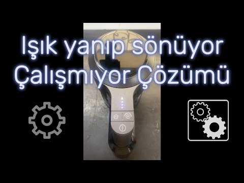 Şarjlı Dik Süpürge Çalışmıyor Çözümü !!!