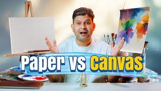 Download lagu 'Which is the best surface for acrylic paint? (Canvas or Paper?). mp3