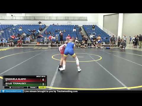 106 Lbs Round 1 - Emanuela Alaimo, MI Vs Rylee Touhalisky, OH 3f38