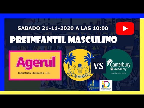 Preinfantil Club Baloncesto Las Palmas - Canterbury