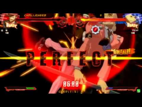2014/4/17 GGXrd Mikado stream - Hase(SL) vs Nage(FA)