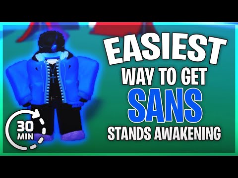 The EASIEST Way Of Getting SANS | Stands Awakening