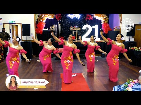 LE LA O SAMOA DANCE GROUP - MOLIVALE 21ST BRITHDAY