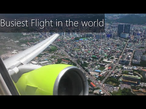 Busiest Flight Route in the world Full Flight