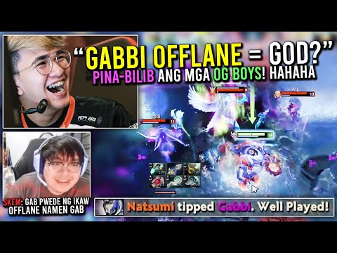 "GABBI IN, NIKKO OUT SA OG?!"🤣 - BUMILIB ANG OG BOYS SA OFFLANE NI BOSS GAB!🔥🤣