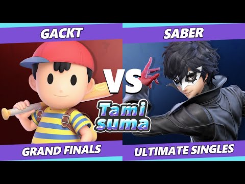 TAMISUMA 235 GRAND FINALS - Gackt (Ness) Vs. Saber (Joker) SSBU Smash Ultimate