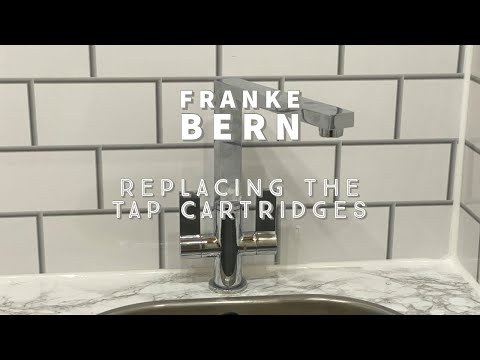FRANKE BERN- How to Fix my dripping kitchen tap, replacing ceramic valves cartridges @tapmagician