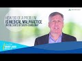 How Common is Medical Malpractice? | South Carolina Injury Lawyer Randy Hood