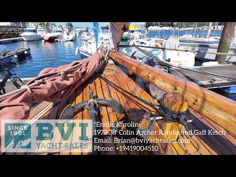 1978 Colin Archer Randesund Gaff Ketch "Emilie Karoline"