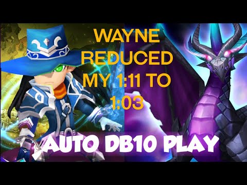 SUMMONERS WAR: Auto DB10 Wayne Kro Raoq Combo