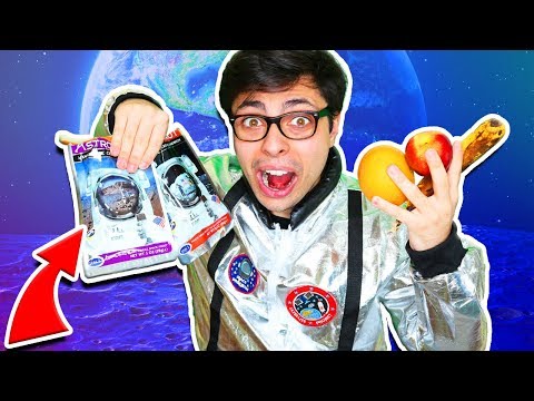 CIBO DEGLI ASTRONAUTI VS CIBO REALE 🚀👨‍🚀