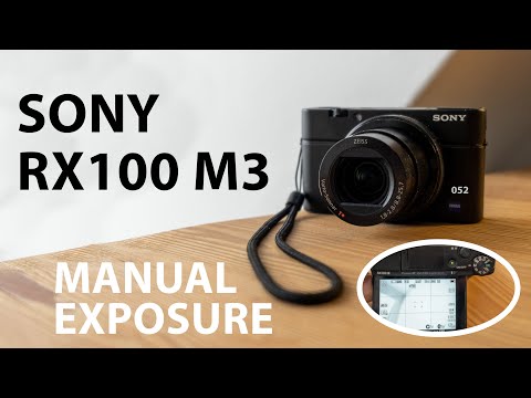 Sony RX100: How to work with manual exposure