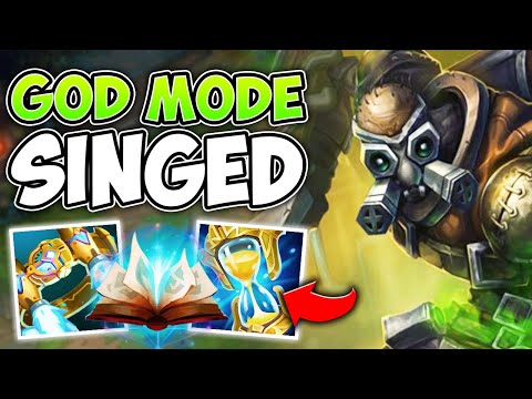 THIS IS WHAT PEAK SINGED PERFORMANCE LOOKS LIKE - League of Legends