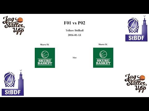 Skuru Basket (F01) mot Skuru Basket (P02 Boo) - 2016-01-13