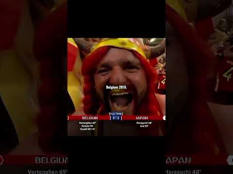 Você lembra dessa Bélgica imparável? #Futebol #CopaDoMundo