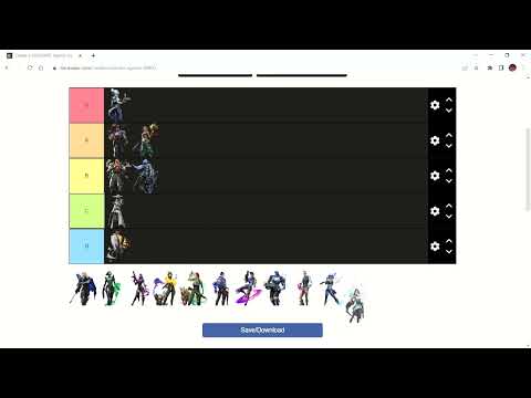Valorant tier list 4.07 all agents