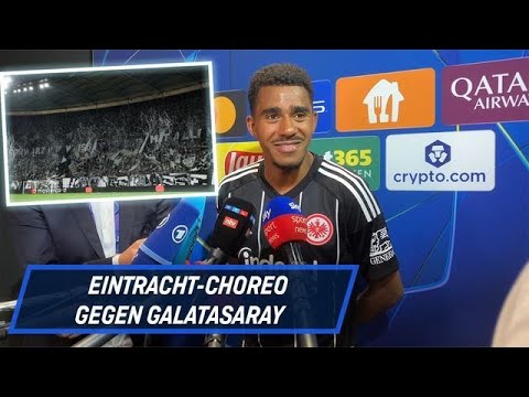 Eintracht Frankfurt: Ansgar Knauff schwärmt von Fan-Choreo