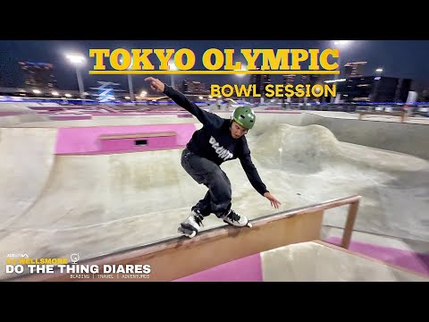 Tokyo Olympic Skatepark is WAY Bigger Than I Expected 🤯