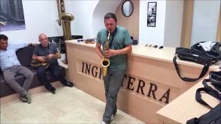 Alfonso Deidda bocchino sax alto Lebayle camera LR Hard Rubber - Inghilterra strumenti musicali