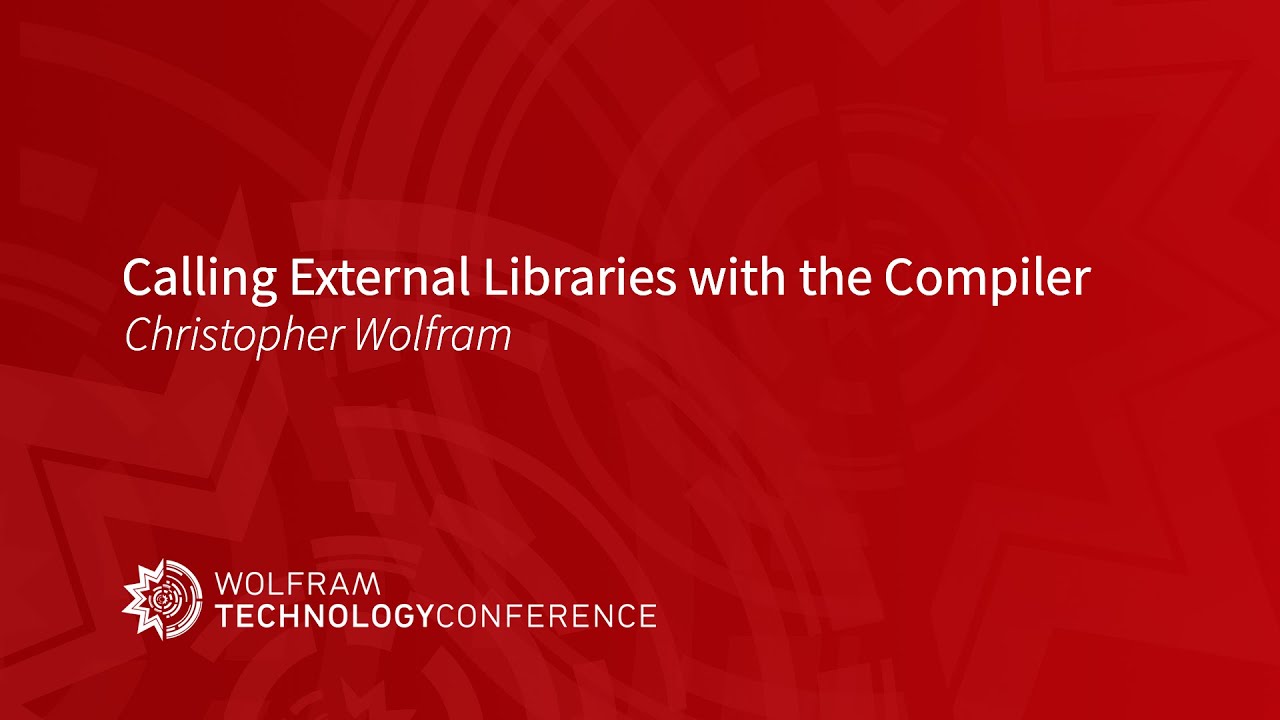 Calling External Libraries with the Compiler