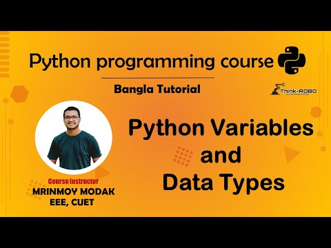 2 Python Bangla Tutorial For Beginners Variables