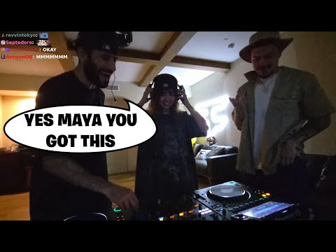 Kaysan Teaches Maya and Adapt How To DJ