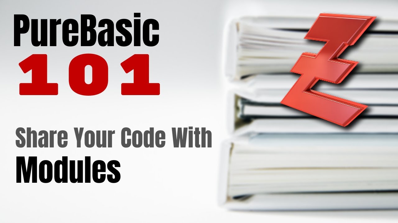 Share your code with modules - PureBasic 101