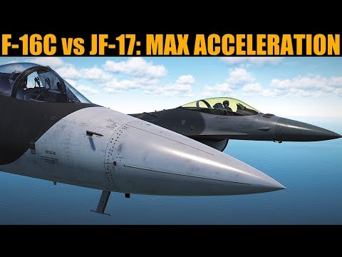F-16C & JF-17: Max Acceleration | DCS WORLD