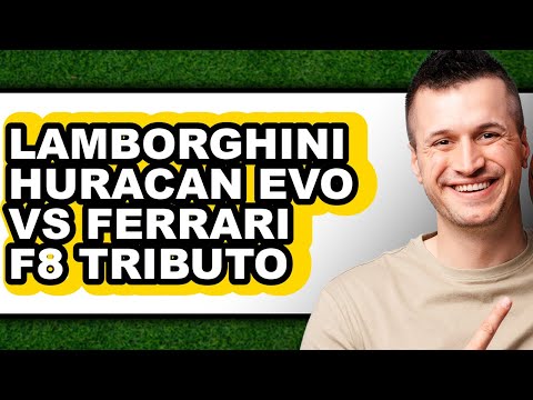 Lamborghini Huracan Evo vs Ferrari F8 Tributo - Full Comparison