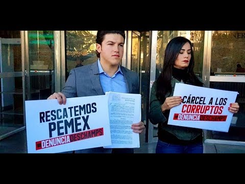DENUNCIA FORMAL vs ROMERO DESCHAMPS, EL PADRINO DEL HUACHICOL: SAMUEL GARCÍA Y VERONICA DELGADILLO