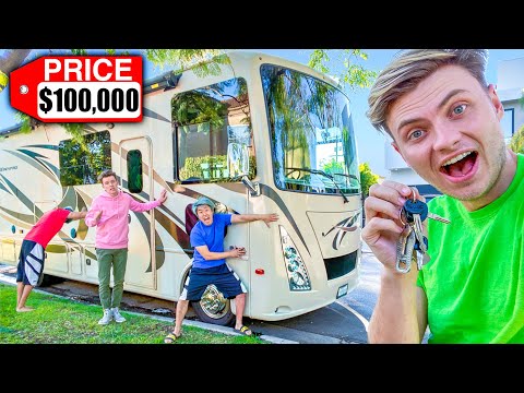 LAST TO LEAVE $100,000 RV KEEPS IT!!