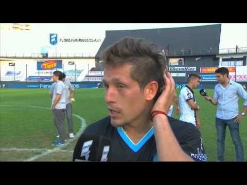Brandán: "Fue justo". Quilmes 0 - Temperley 0. Fecha 22. Primera División 2015. FPT.