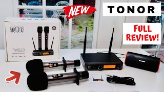 TONOR TW-8 20 Wireless Microphone System ❤️ FULL Review ⭐️