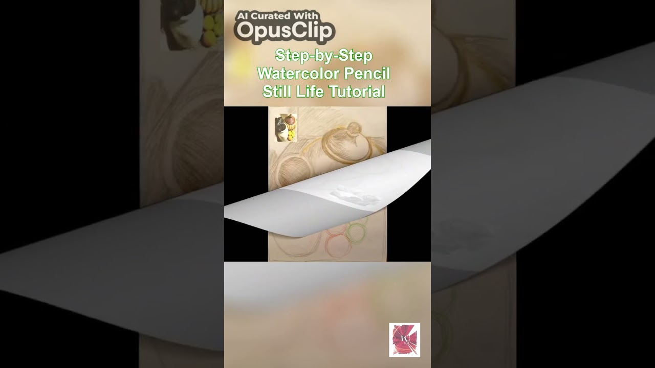 Watercolor Pencil Still Life Tutorial #art #artwork #artoftheday