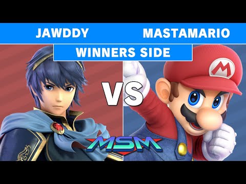 MSM 223 - Jawddy (Marth) Vs NVR | POW | Mastamario (Mario) Winners Pools - Smash Ultimate