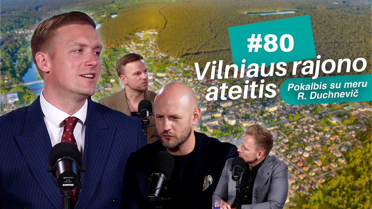 NT Tiesiogiai #80. Apie Vilniaus rajoną su R. Duchnevič. Nuo plano klaidų iki ateities vizijų.
