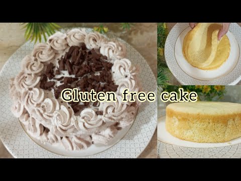Gluten free Cake | Gluten free sponge cake recipe by @binteiqbalkitchenette3123