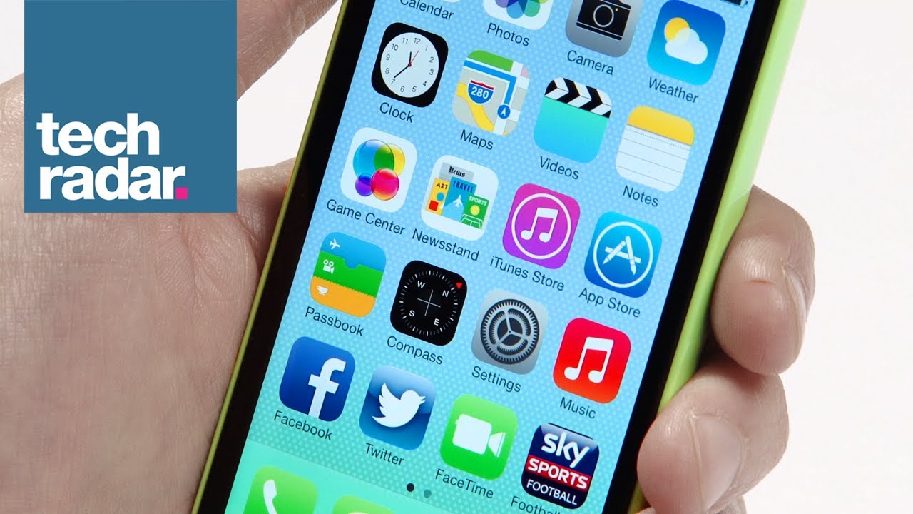 iPhone 5C hands on walkthrough - YouTube