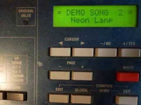 Korg MS-2000 Factory Demos part 1