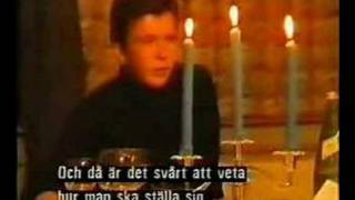 Rick Astley - Candlelight Dinner Interview